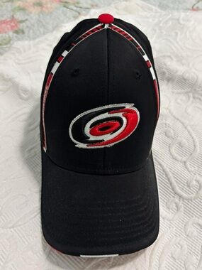 Reebok Carolina Hurricanes Black & Red Hat